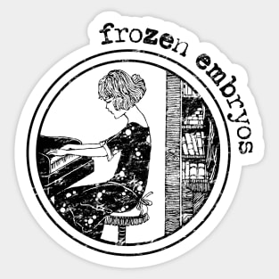 Frozen Embryos - My So-Called Life - Distressed Design Sticker